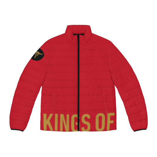 Men's Puffer Jacket - Red