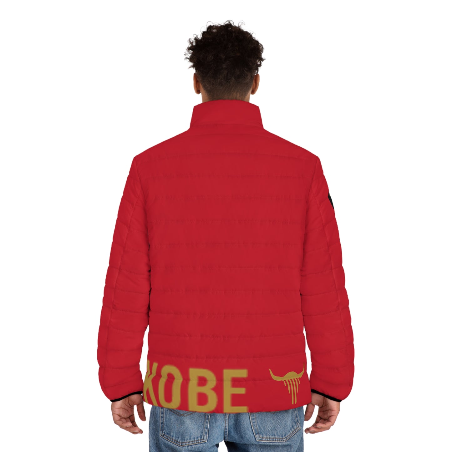 Men's Puffer Jacket - Red