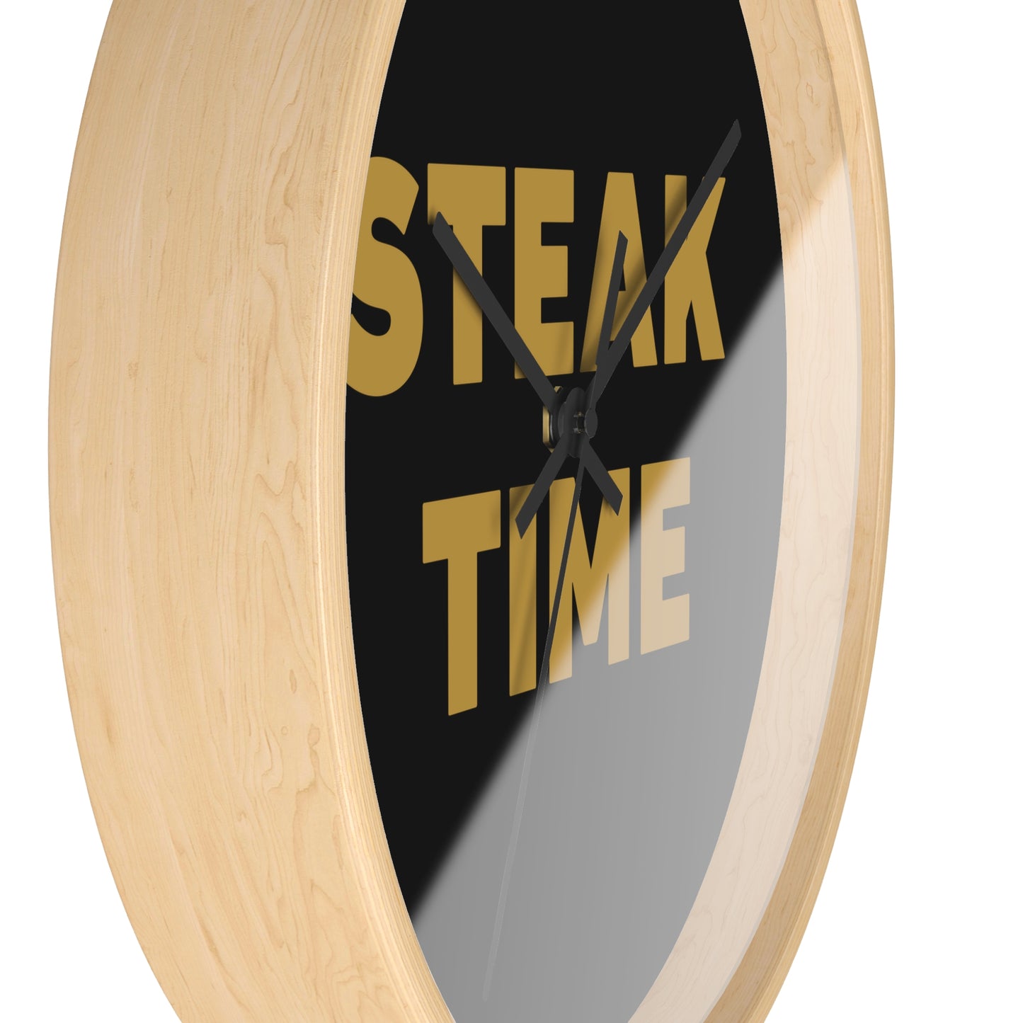 Steak Time Wall Clock