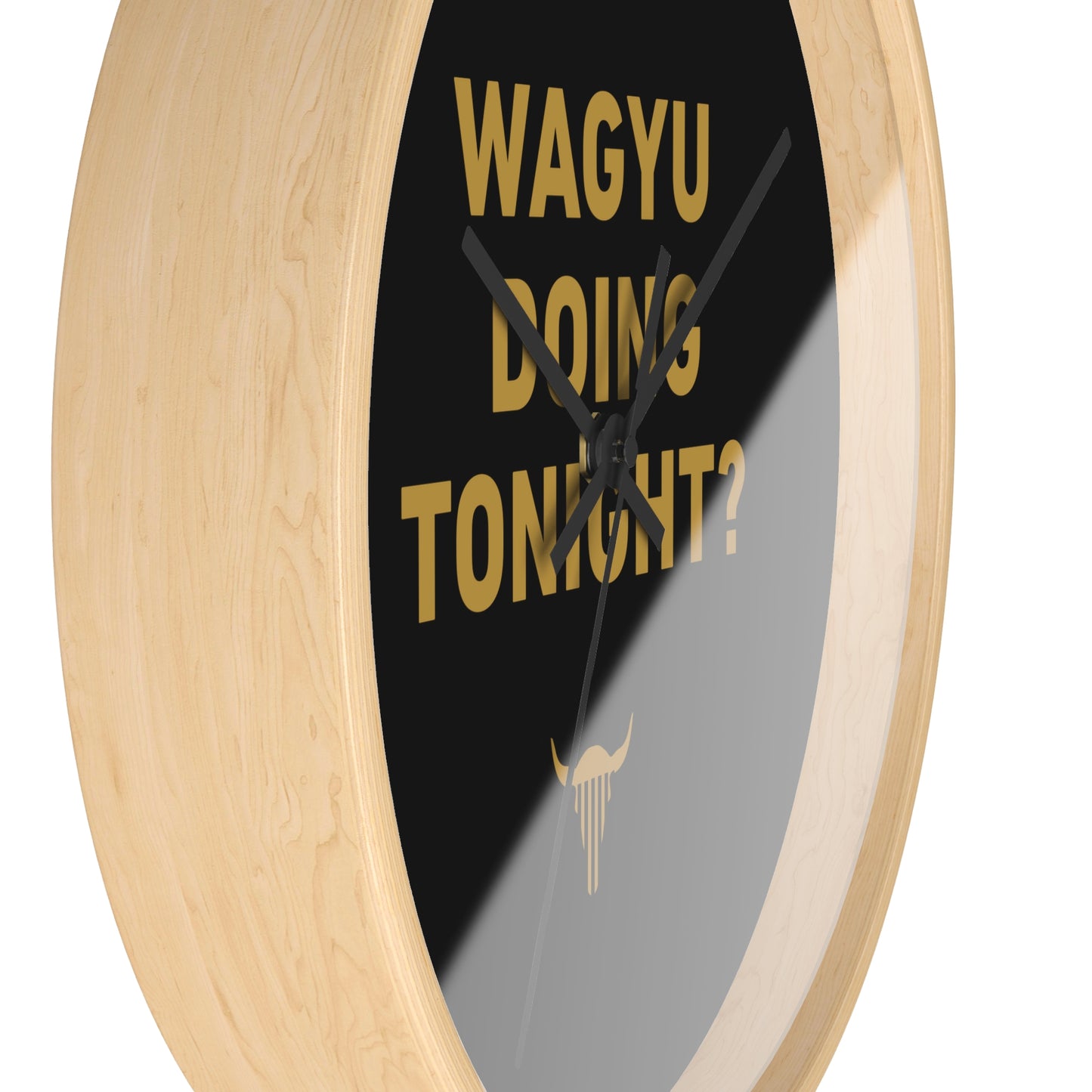 "Wagyu You Doing" Wall Clock