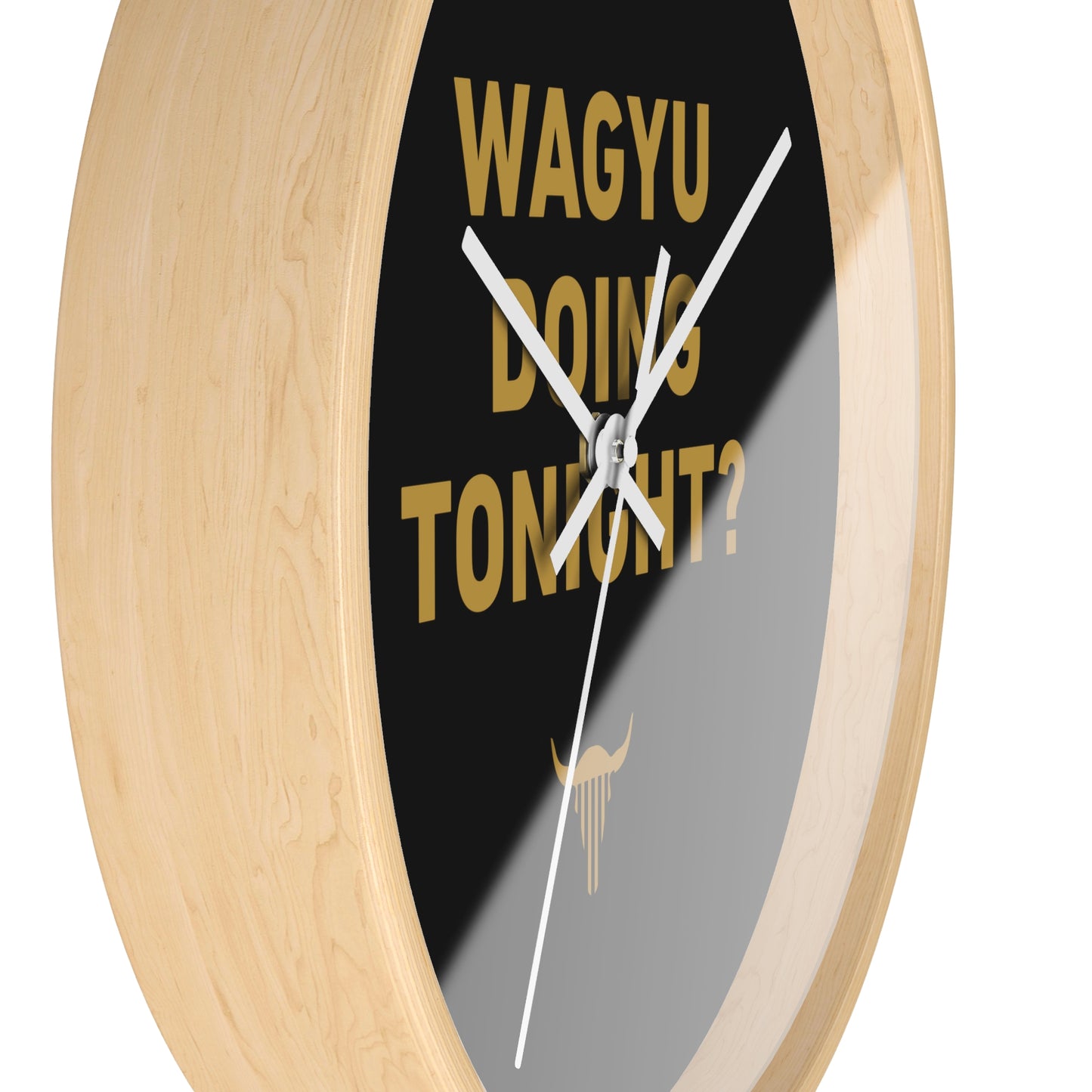 "Wagyu You Doing" Wall Clock