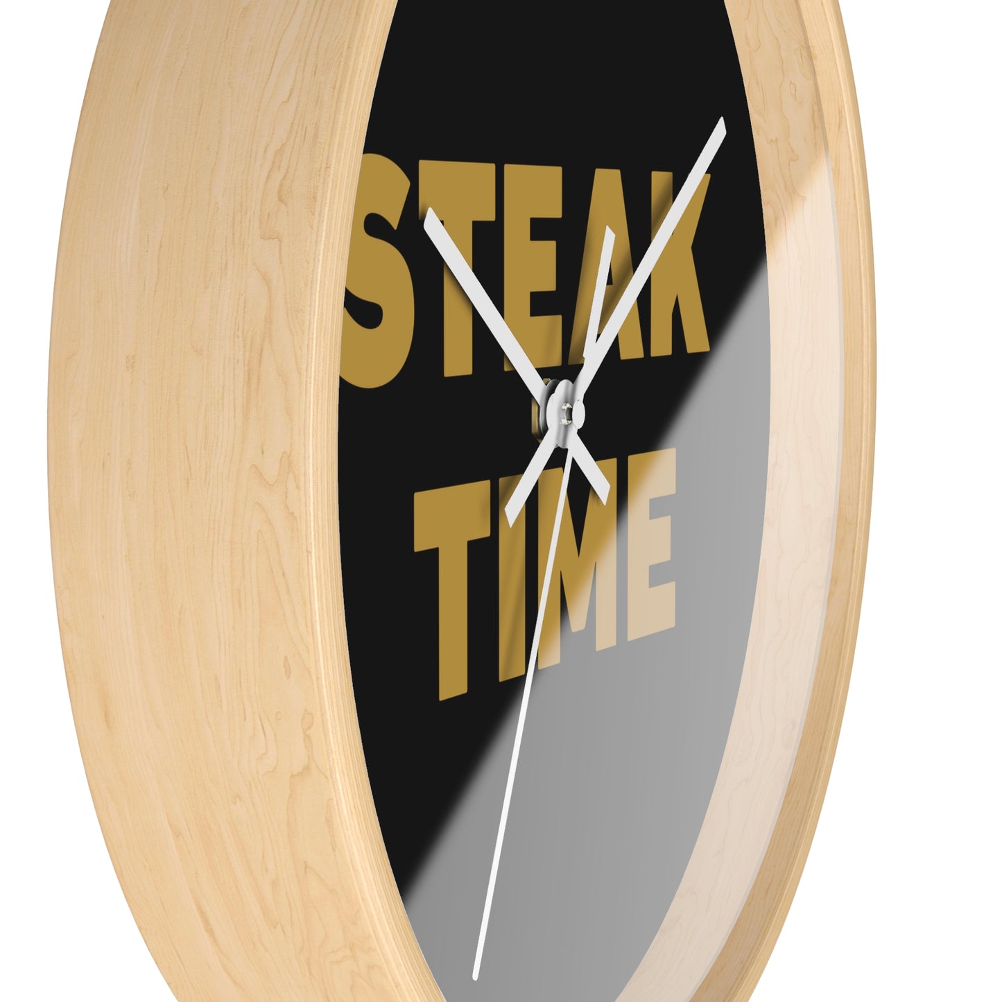 Steak Time Wall Clock